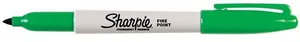Permanentní popisovač Sharpie zelený